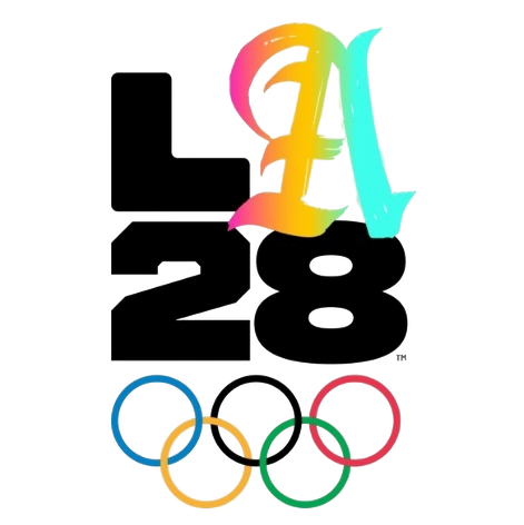 LA 28 logo