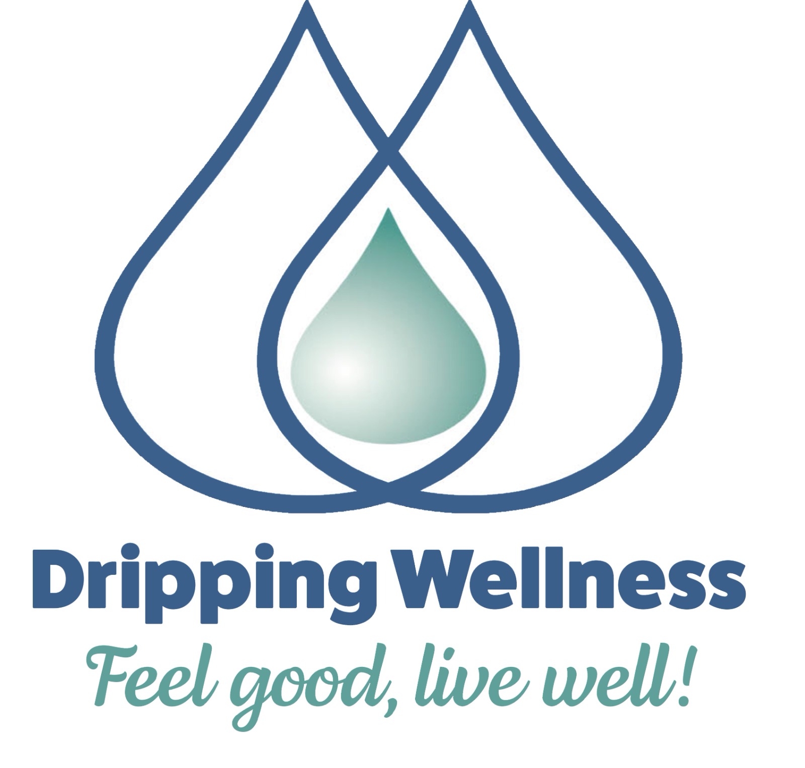 Dripping well logo